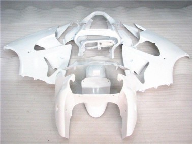 Brillante Blanco Carenado Moto Kawasaki ZX6R 00-02