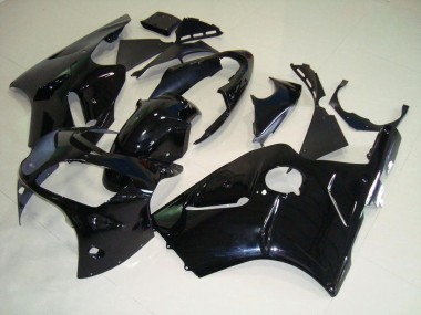 Brillante Negro Carenado Moto Kawasaki ZX12R 00-01