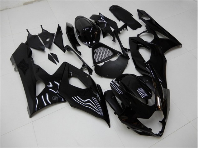 Brillante Negro Kit Completo Carenado Moto Suzuki GSXR 1000 K5 05-06