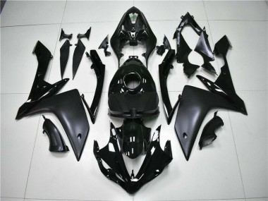 Brillante Negro Mate Carenado Moto Yamaha R1 07-08