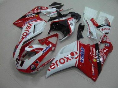 Estilo OEM Xerox Carenado Moto Ducati 848 1098 1198 07-14