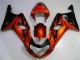 Naranja Negro Carenado Moto Suzuki GSXR 1000 K1 00-02