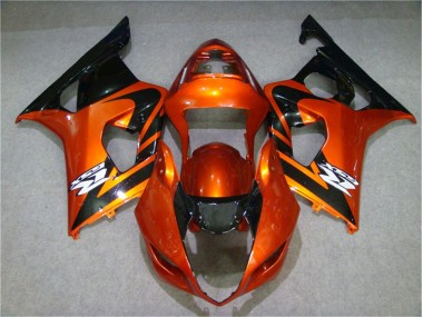 Naranja Negro Carenado Moto Suzuki GSXR 1000 K3 03-04