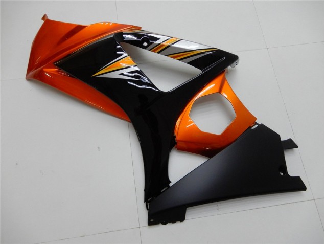 Naranja Negro Carenado Moto Suzuki GSXR 1000 K7 07-08