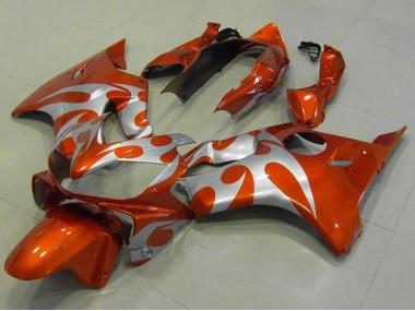 Naranja Plata Carenado Moto Honda CBR 600 F4i 04-07