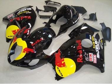 Negro Amarillo Red Bull Carenado Moto Suzuki GSXR 1300 Hayabusa 96-07