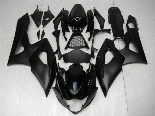 Negro Inyección Kits Carenado Moto Suzuki GSXR 1000 K5 05-06