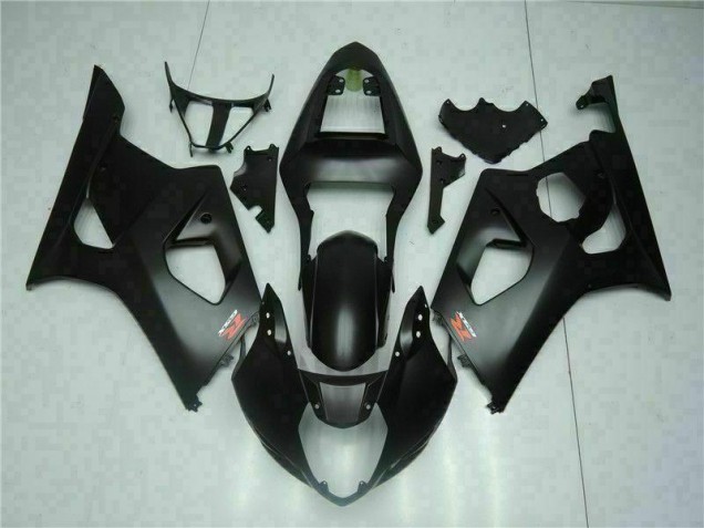 Negro Kits Completo Carenado Moto ABS Suzuki GSXR 1000 K3 03-04