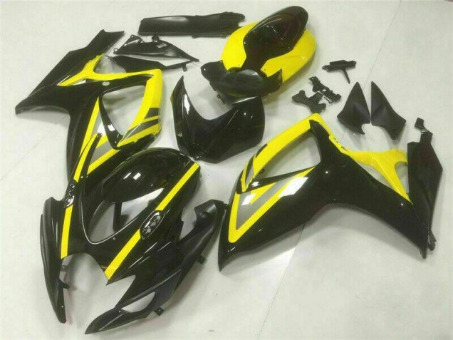 Negro Kits Completo Carenado Moto Suzuki GSXR 600 / 750 K6 06-07