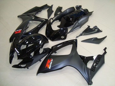 Negro Mate Carenado Moto Suzuki GSXR 750 K6 06-07