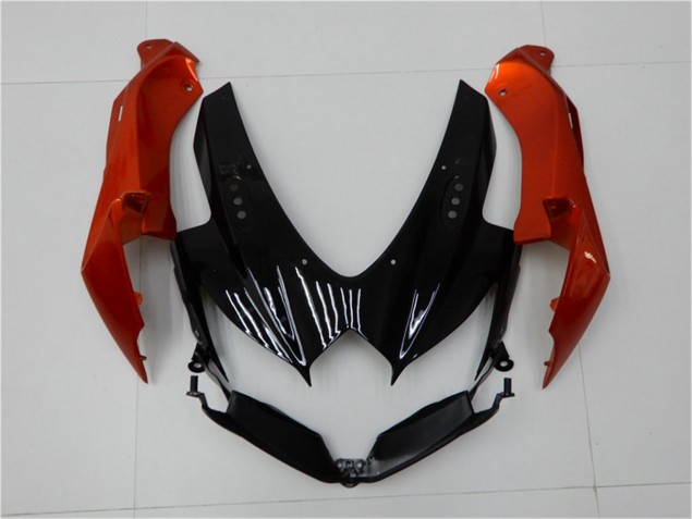 Negro Naranja Gris Carenado Moto Suzuki GSXR 600 / 750 K8 08-10