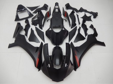 Negro Rojo Carenado Moto Yamaha R1 15-19