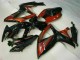 Negro Rojo Kits Carenado Moto Suzuki GSXR 600 / 750 K6 06-07