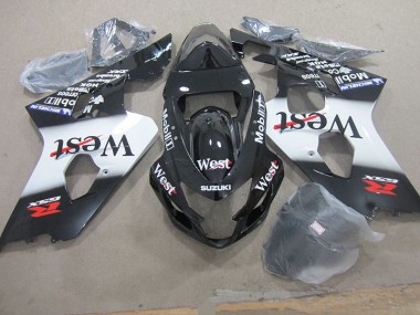 Negro West Mobil Carenado Moto Suzuki GSXR 750 K4 04-05