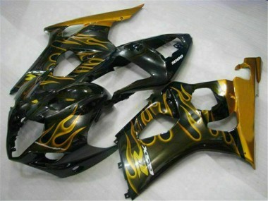 Oro Negro Carenado Moto Suzuki GSXR 1000 K3 03-04