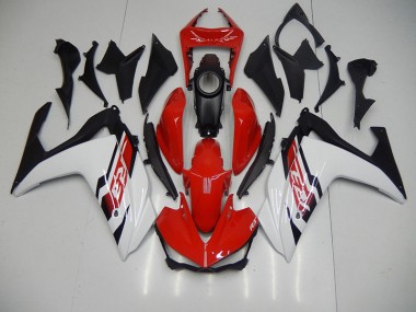 Rojo Blanco Carenado Moto Yamaha R3 15-22