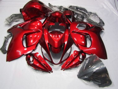 Rojo Kit ABS Carenado Motocicleta Suzuki GSXR 1300 Hayabusa 08-19