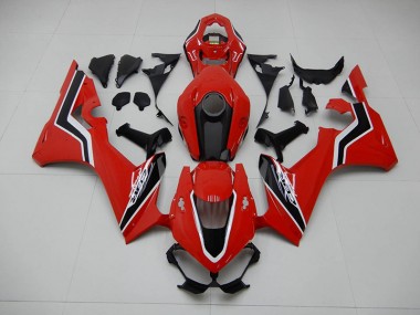 Rojo Negro Blanco Carenado Moto Honda CBR 1000 RR 17-23