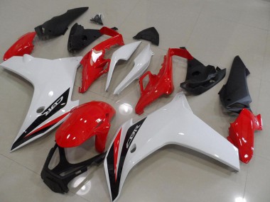 Rojo Negro Blanco Carenado Moto Honda CBR 600 F 11-13