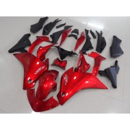 Rojo Negro Mate Carenado Moto Honda CBR 250 RR 11-13