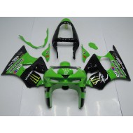 Verde Monster Carenado Moto Kawasaki ZX6R 98-99