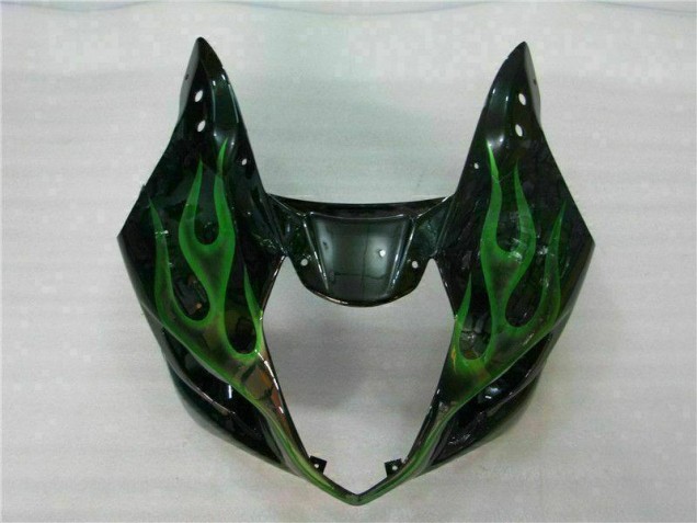 Verde Negro Carenado Moto Suzuki GSXR 1000 K3 03-04