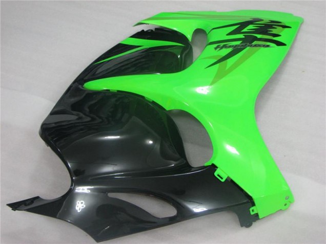 Verde Negro Carenado Moto Suzuki GSXR 1300 Hayabusa 08-19