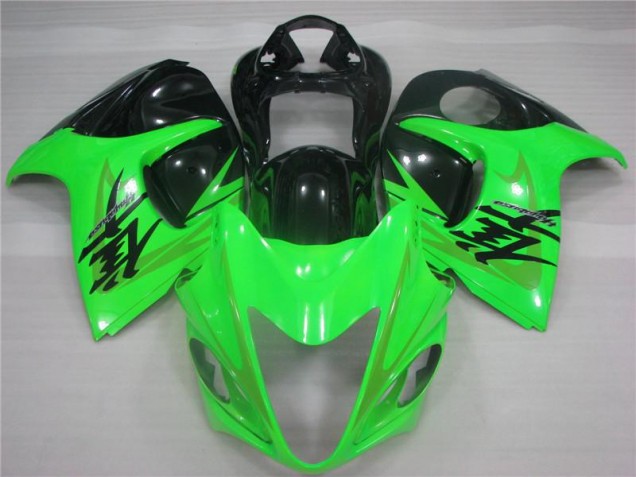 Verde Negro Carenado Moto Suzuki GSXR 1300 Hayabusa 08-19